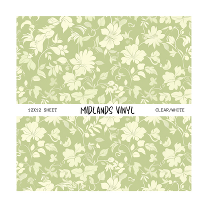 SAGE GREEN FLORAL - ASSORTED PATTERNS