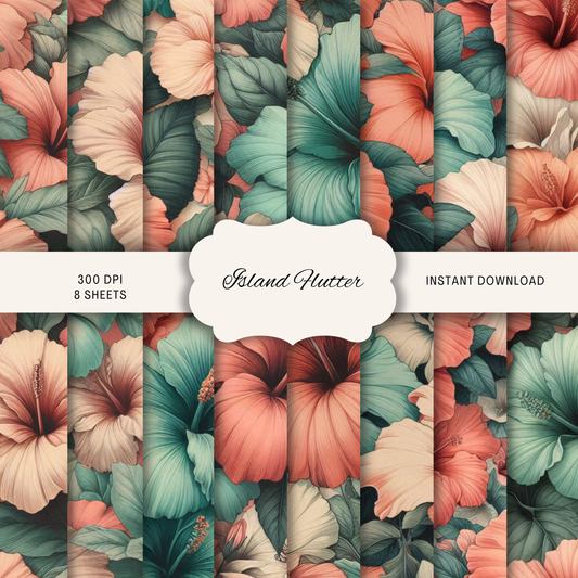 ISLAND FLUTTER COLLECTION DIGITAL BUNDLE