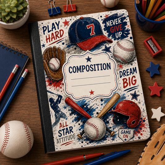 PLAYBALL COMPOSITION NOTEBOOK