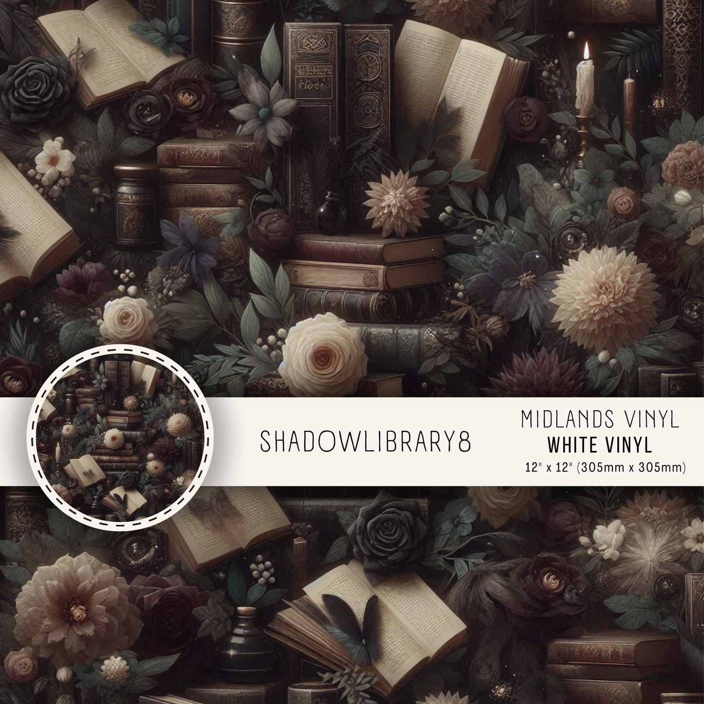SHADOW LIBRARY COLLECTION - ASSORTED PATTERNS/SIZES