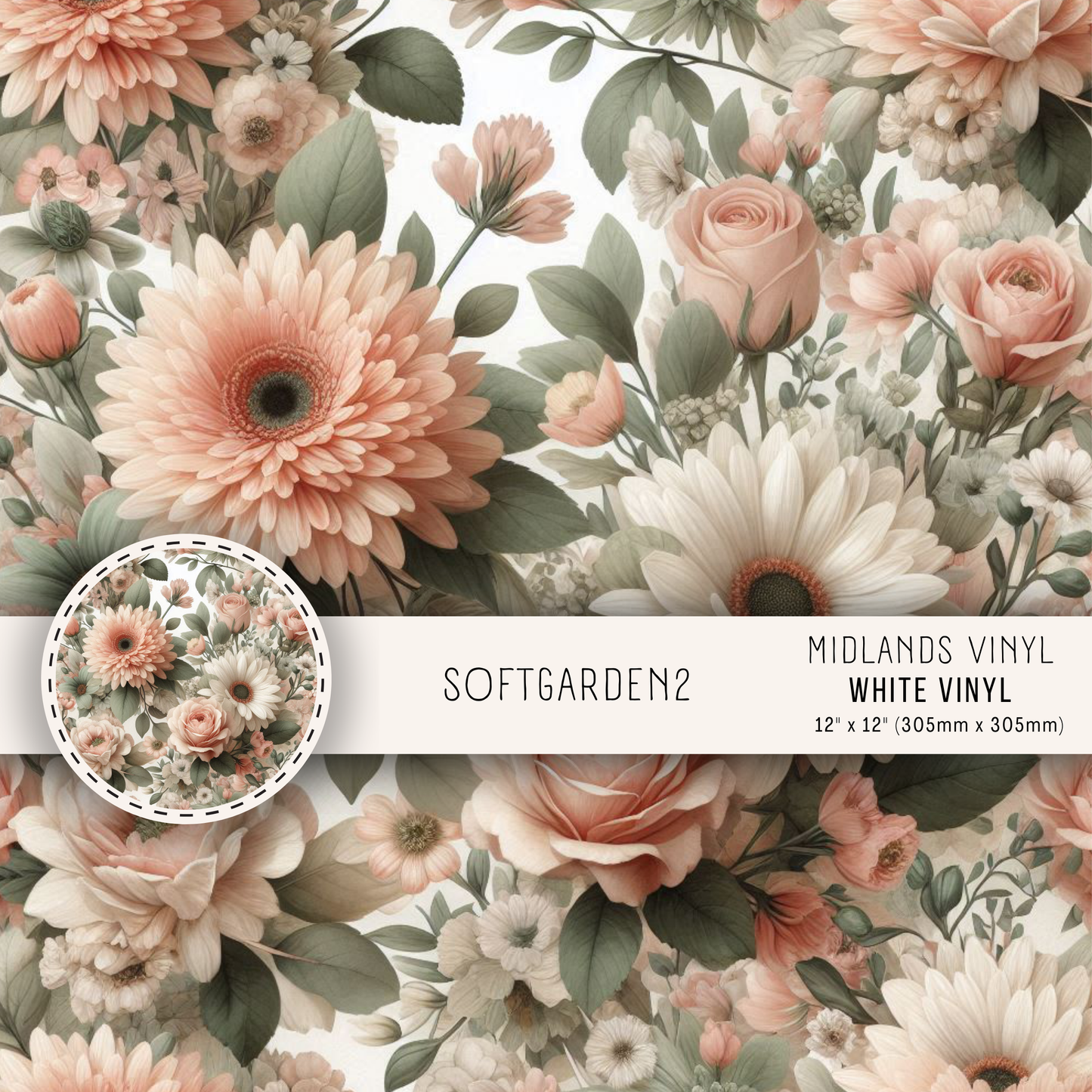 SOFT GARDEN COLLECTION - ASSORTED PATTERNS/SIZES