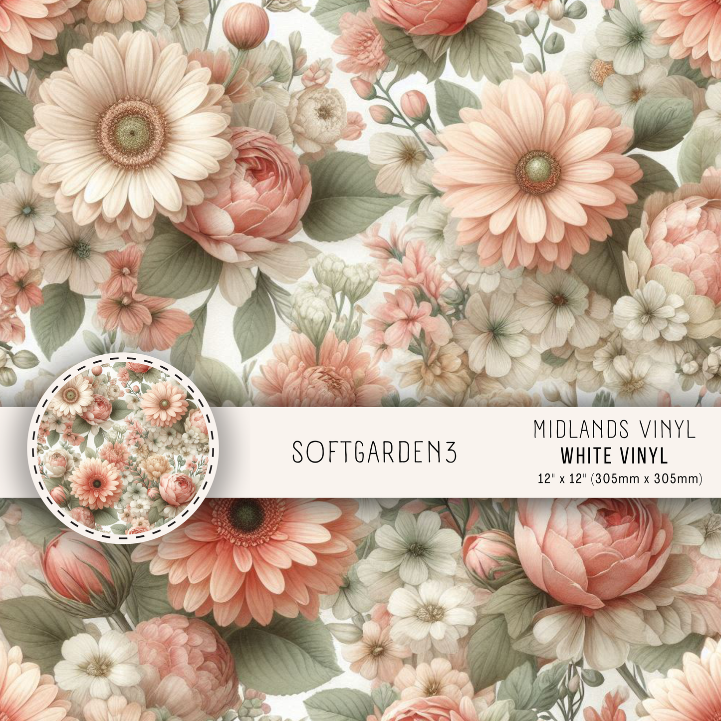 SOFT GARDEN COLLECTION - ASSORTED PATTERNS/SIZES