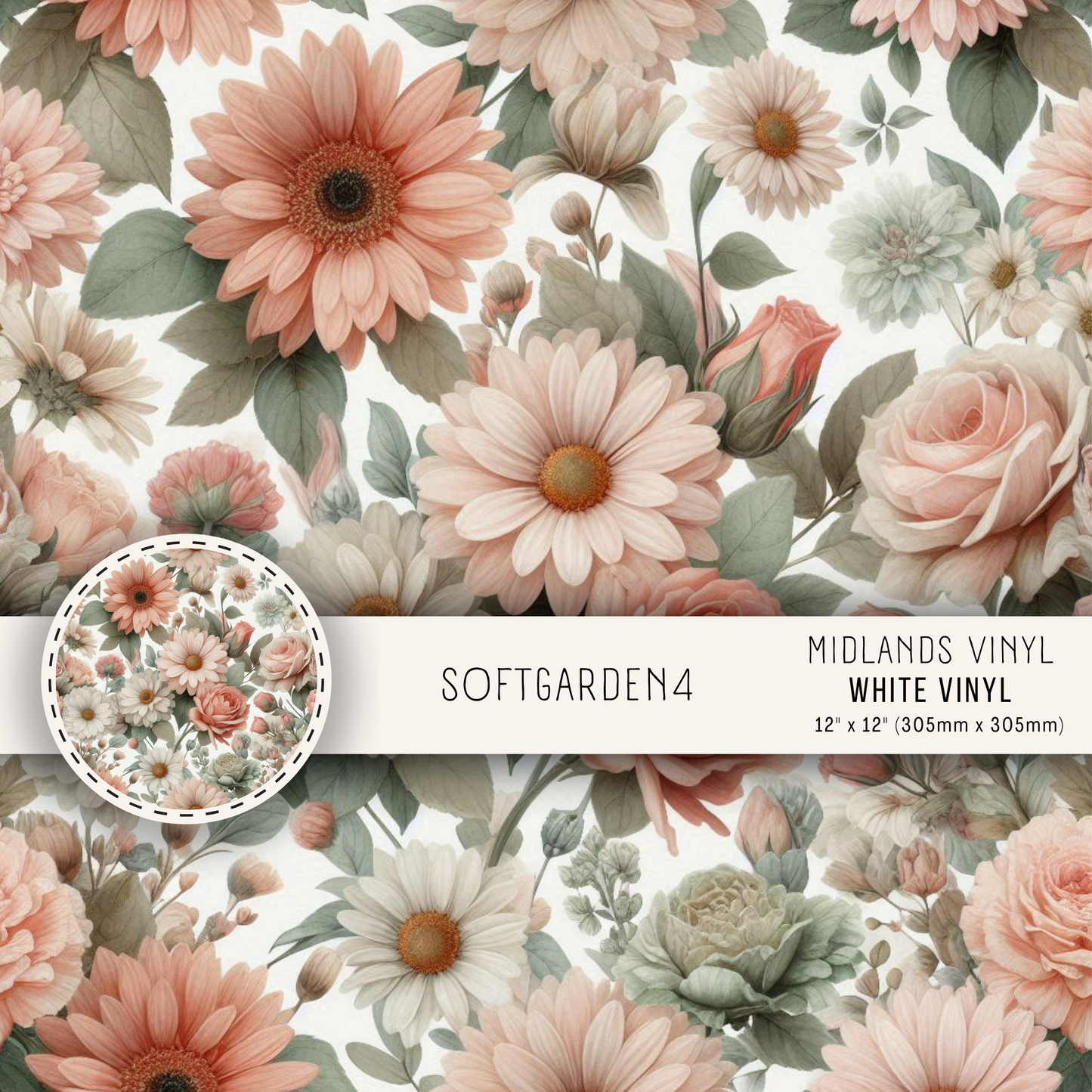 SOFT GARDEN COLLECTION - ASSORTED PATTERNS/SIZES