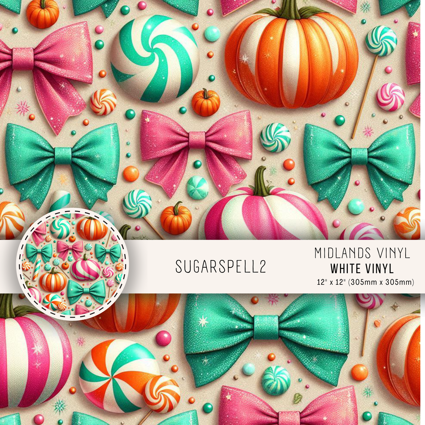 SUGAR SPELL COLLECTION - ASSORTED SIZES/PATTERNS