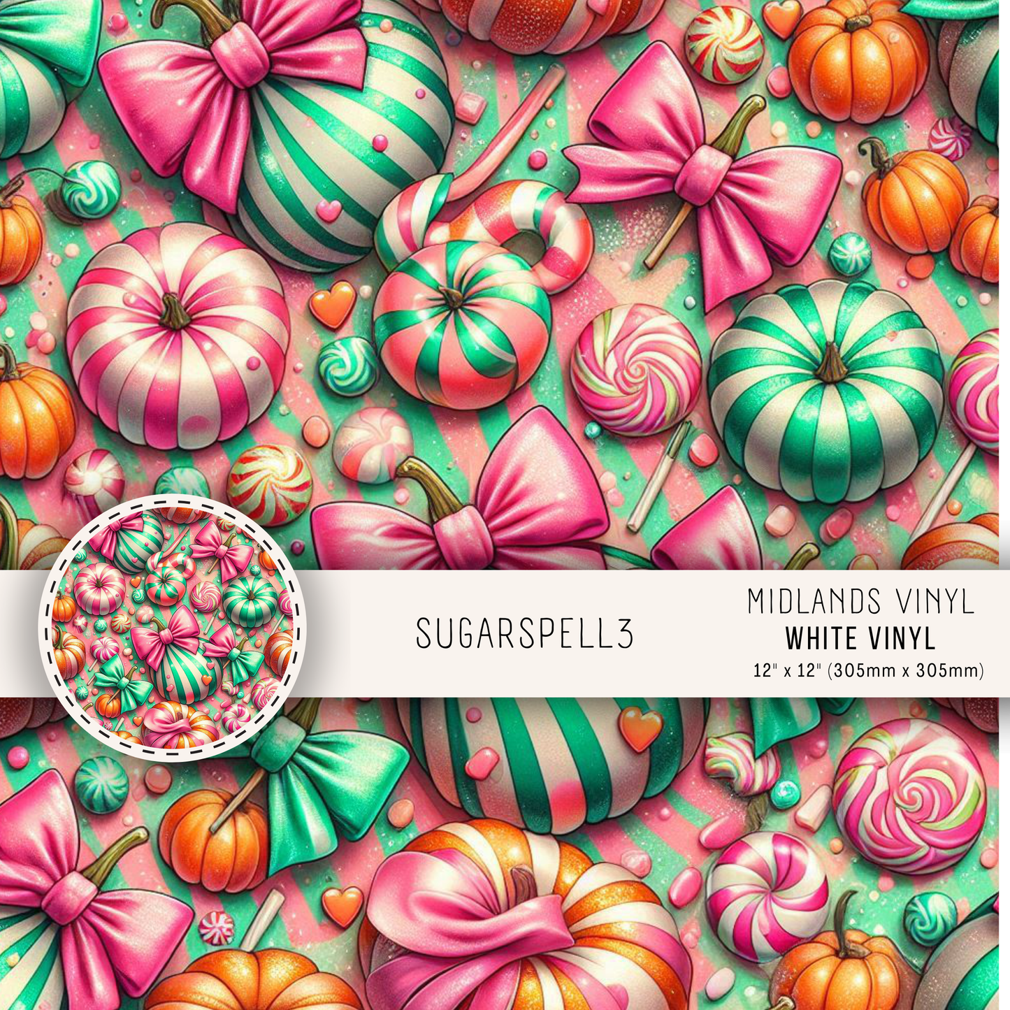 SUGAR SPELL COLLECTION - ASSORTED SIZES/PATTERNS