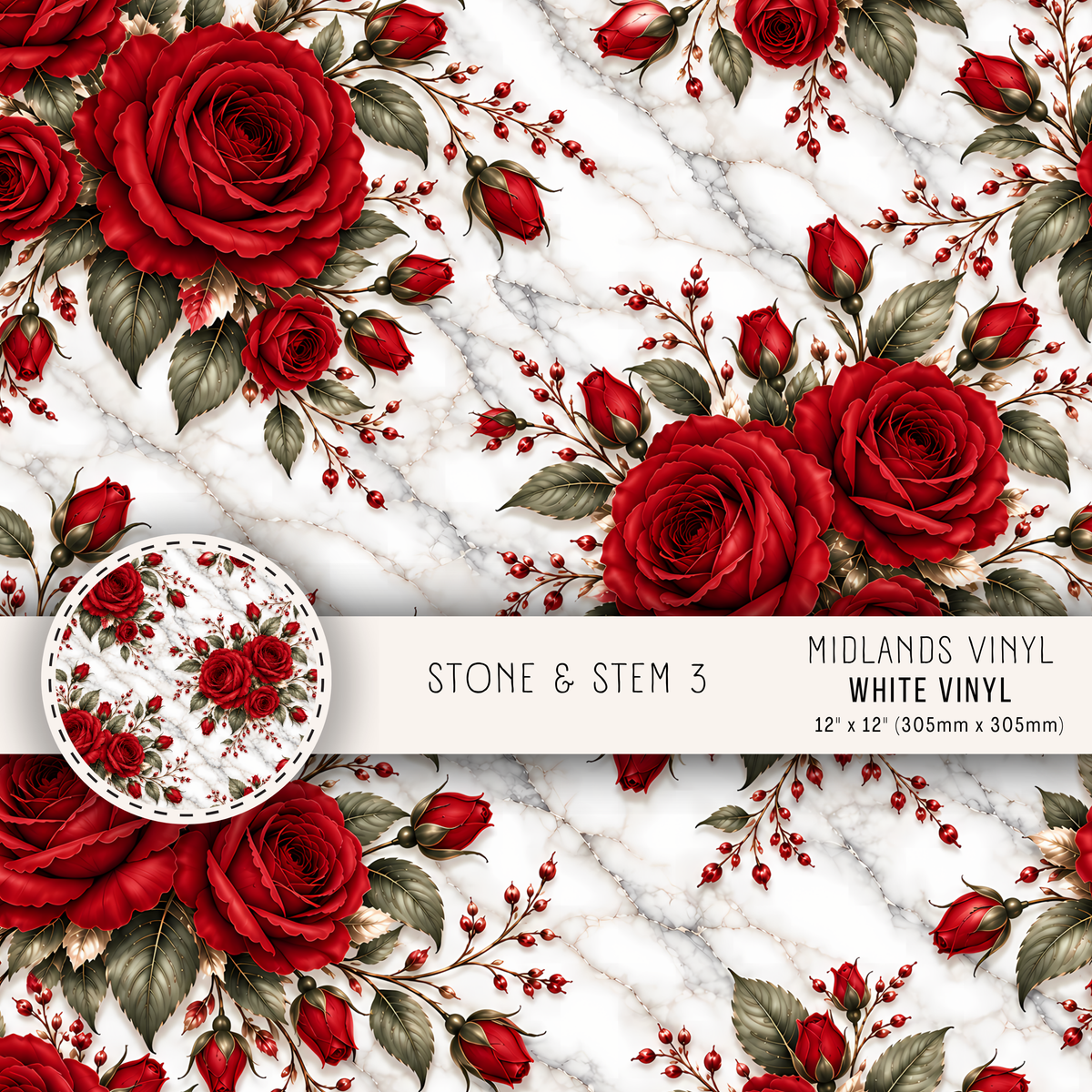 STONE & STEM COLLECTION - ASSORTED SIZES/PATTERNS