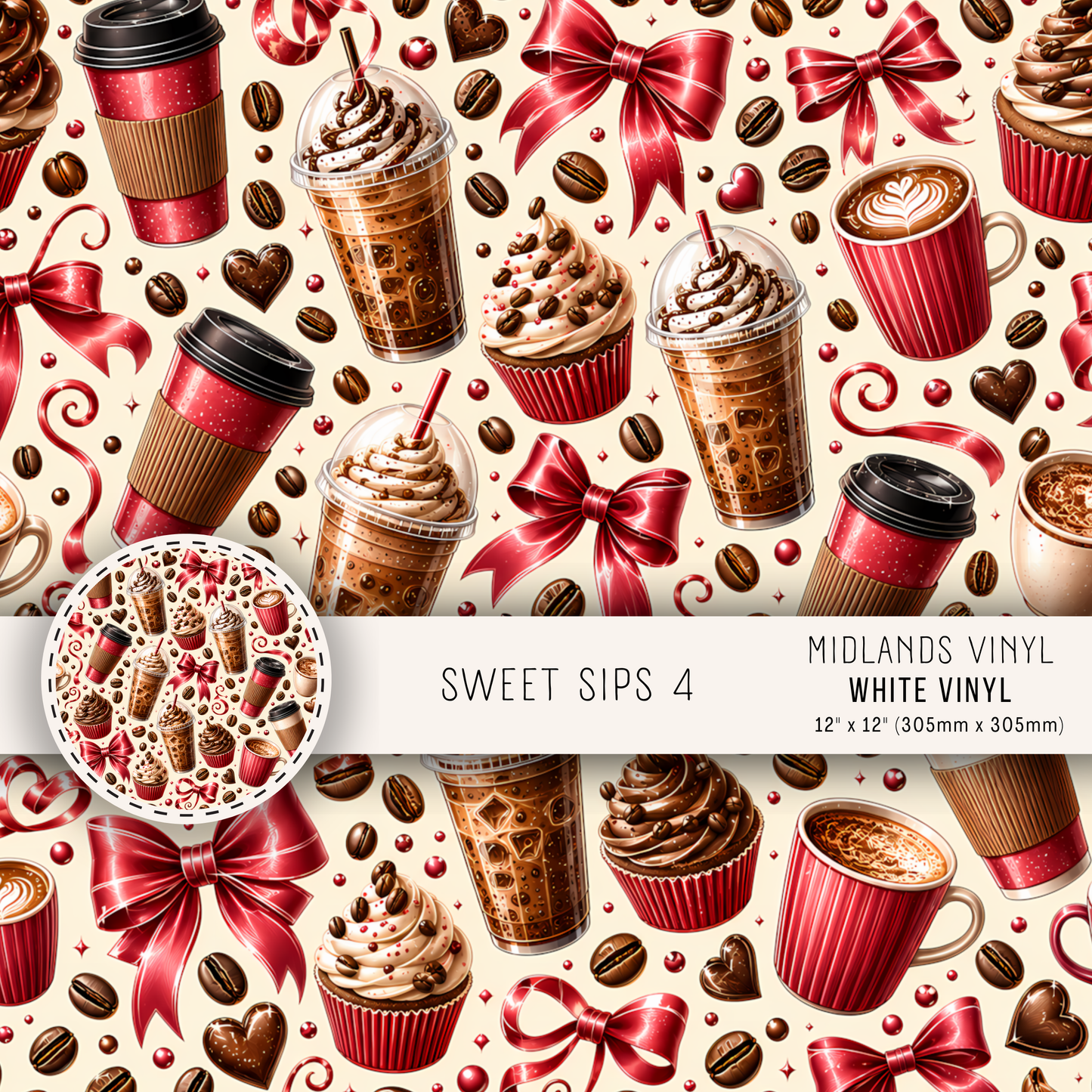 SWEET SIPS - ASSORTED PATTERNS/SIZES