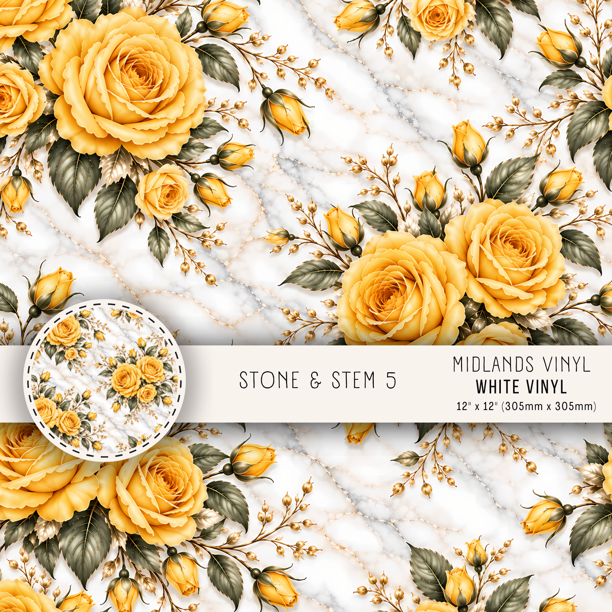 STONE & STEM COLLECTION - ASSORTED SIZES/PATTERNS