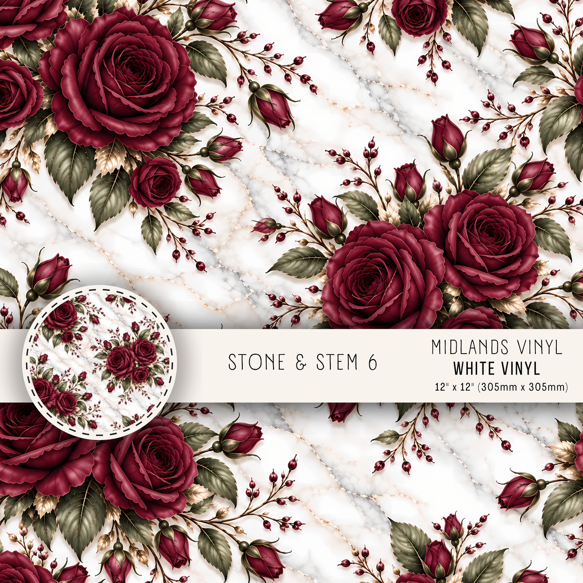STONE & STEM COLLECTION - ASSORTED SIZES/PATTERNS