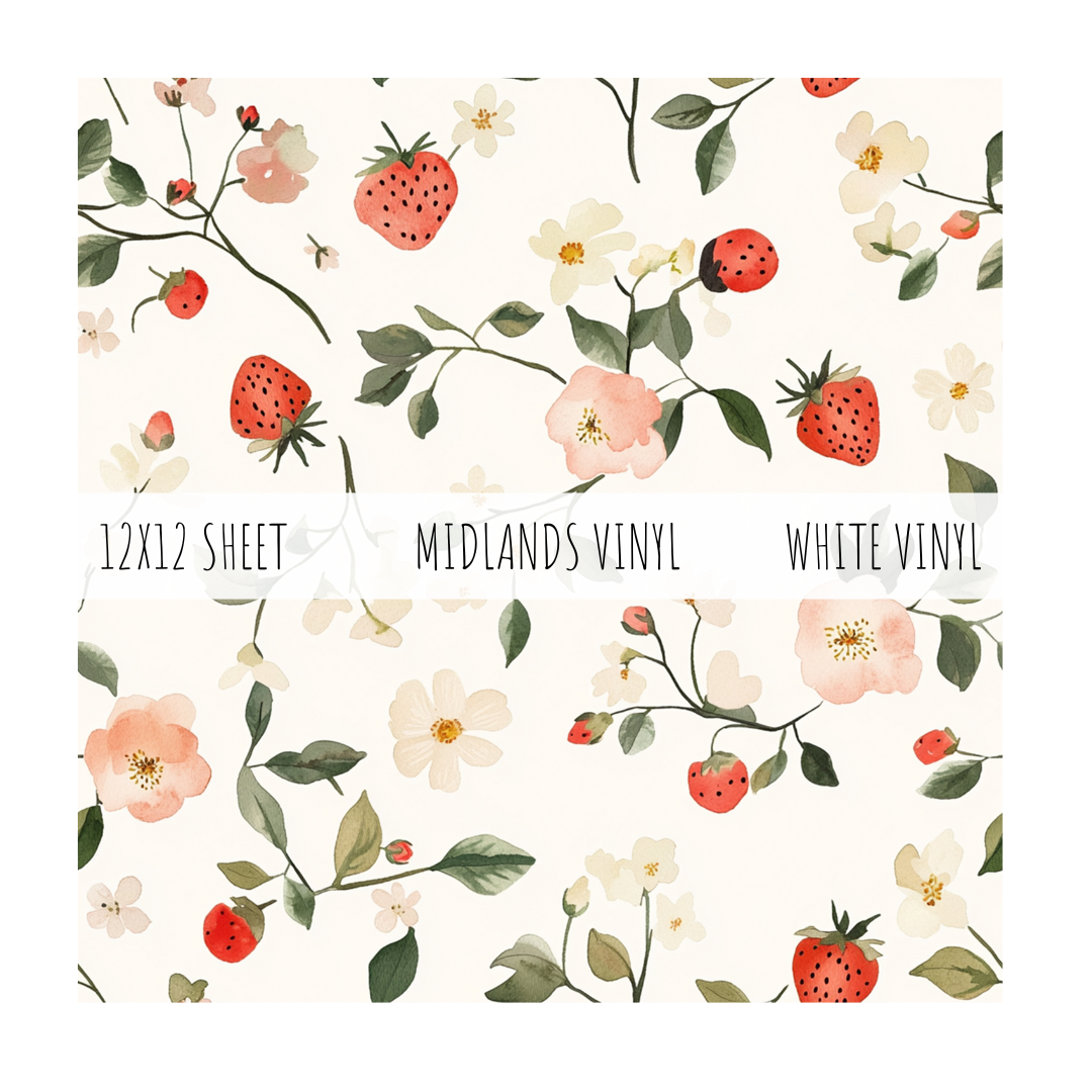 STRAWBERRYFIELDS W/ELEMENT SHEET - ASSORTED PATTERNS