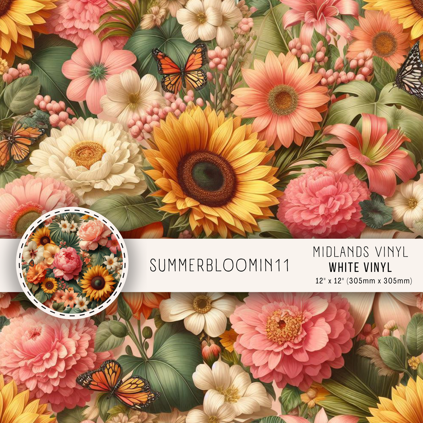 SUMMER BLOOMIN' COLLECTION - ASSORTED PATTERNS/SIZES