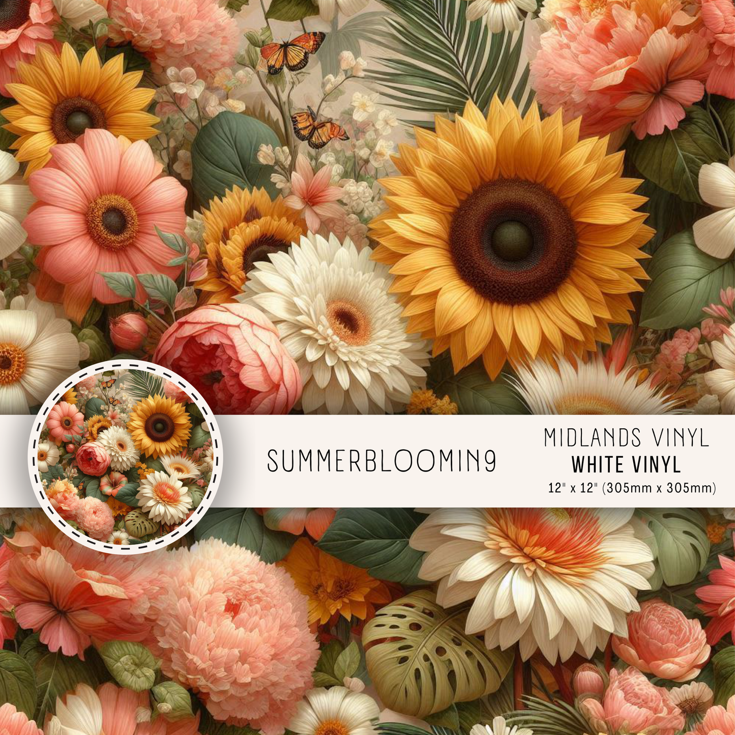 SUMMER BLOOMIN' COLLECTION - ASSORTED PATTERNS/SIZES