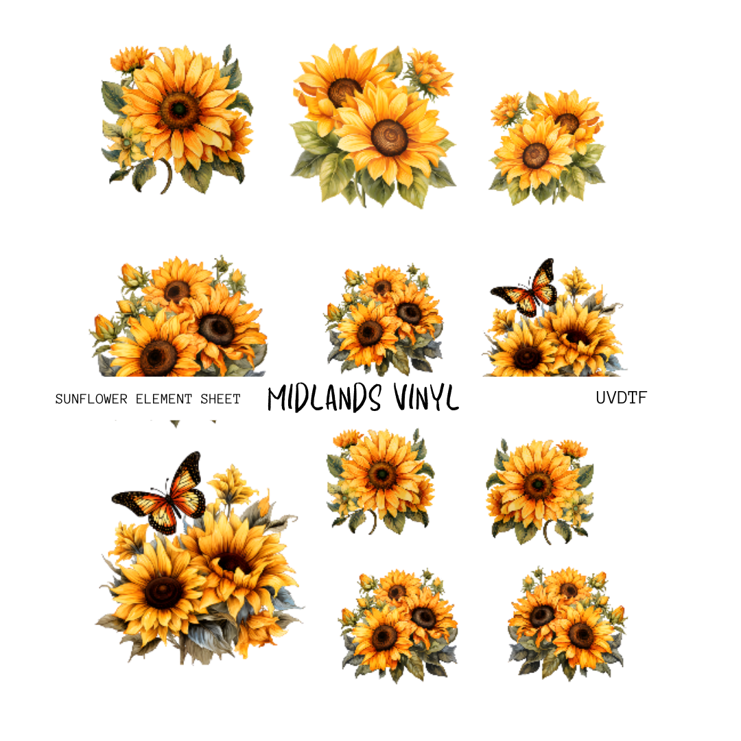 SUNFLOWER ELEMENT SHEET