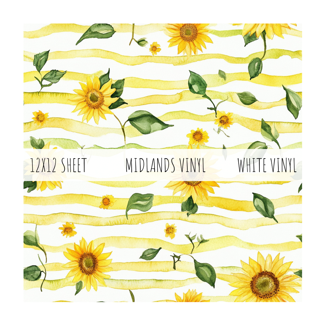 SUNFLOWER SUMMER W/ELEMENT SHEETS - ASSORTED PATTERNS