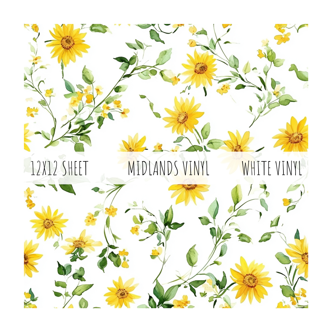 SUNFLOWER SUMMER W/ELEMENT SHEETS - ASSORTED PATTERNS