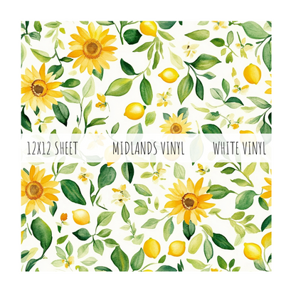 SUNFLOWER SUMMER W/ELEMENT SHEETS - ASSORTED PATTERNS
