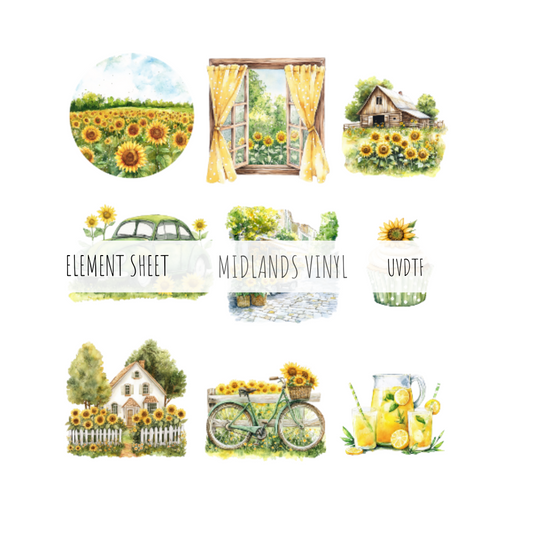 SUNFLOWERSUMMER ELEMENT SHEET 1