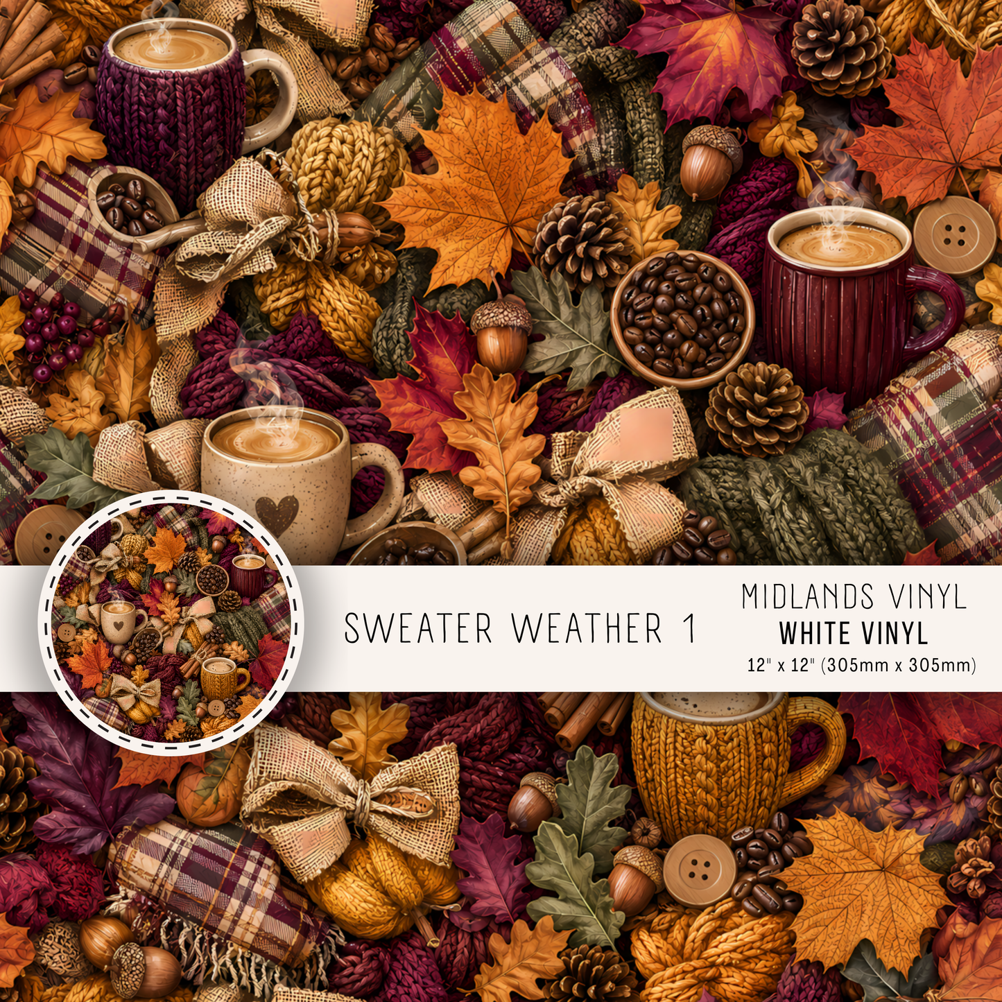 SWEATER WEATHER - ASSORTED PATTERNS/SIZES