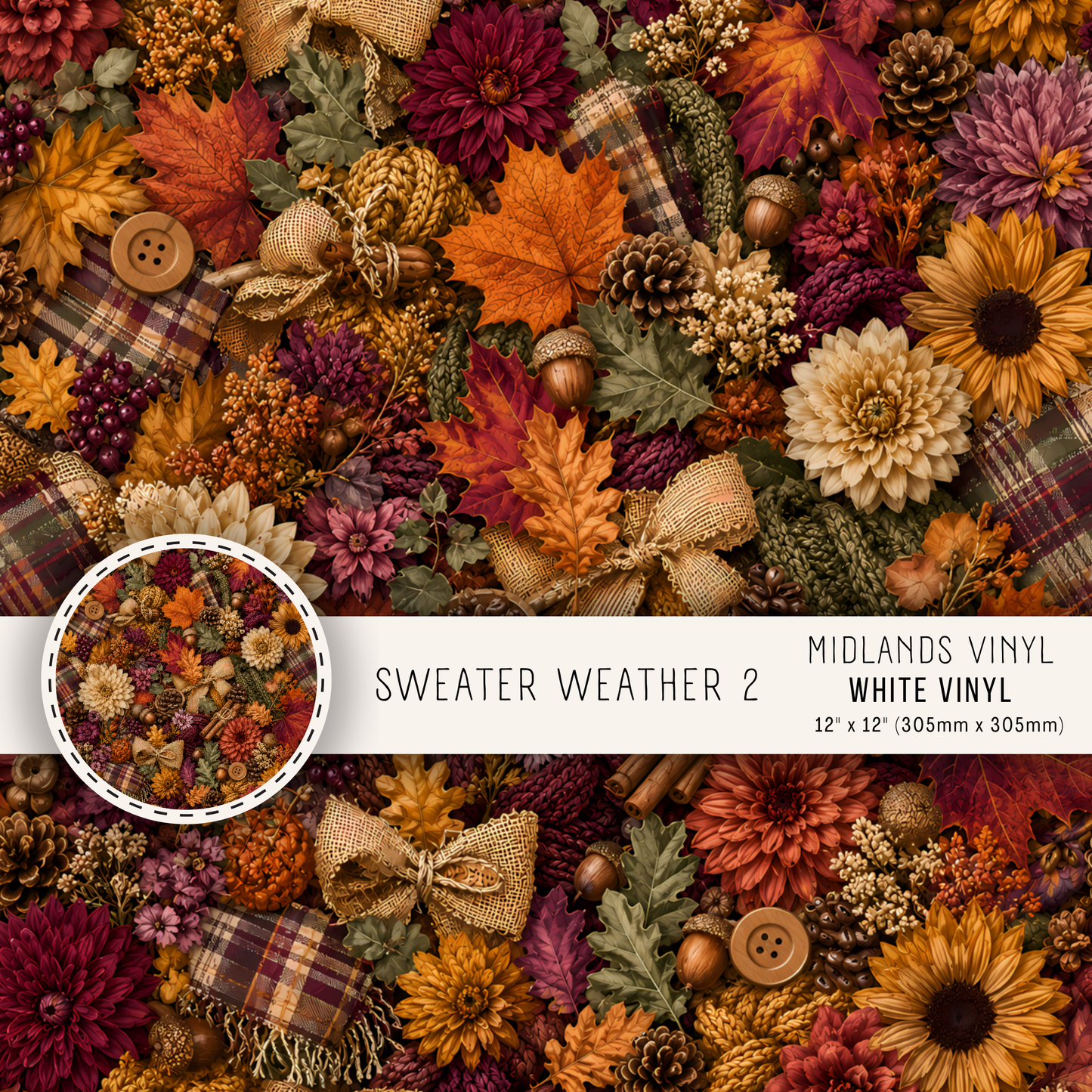 SWEATER WEATHER - ASSORTED PATTERNS/SIZES