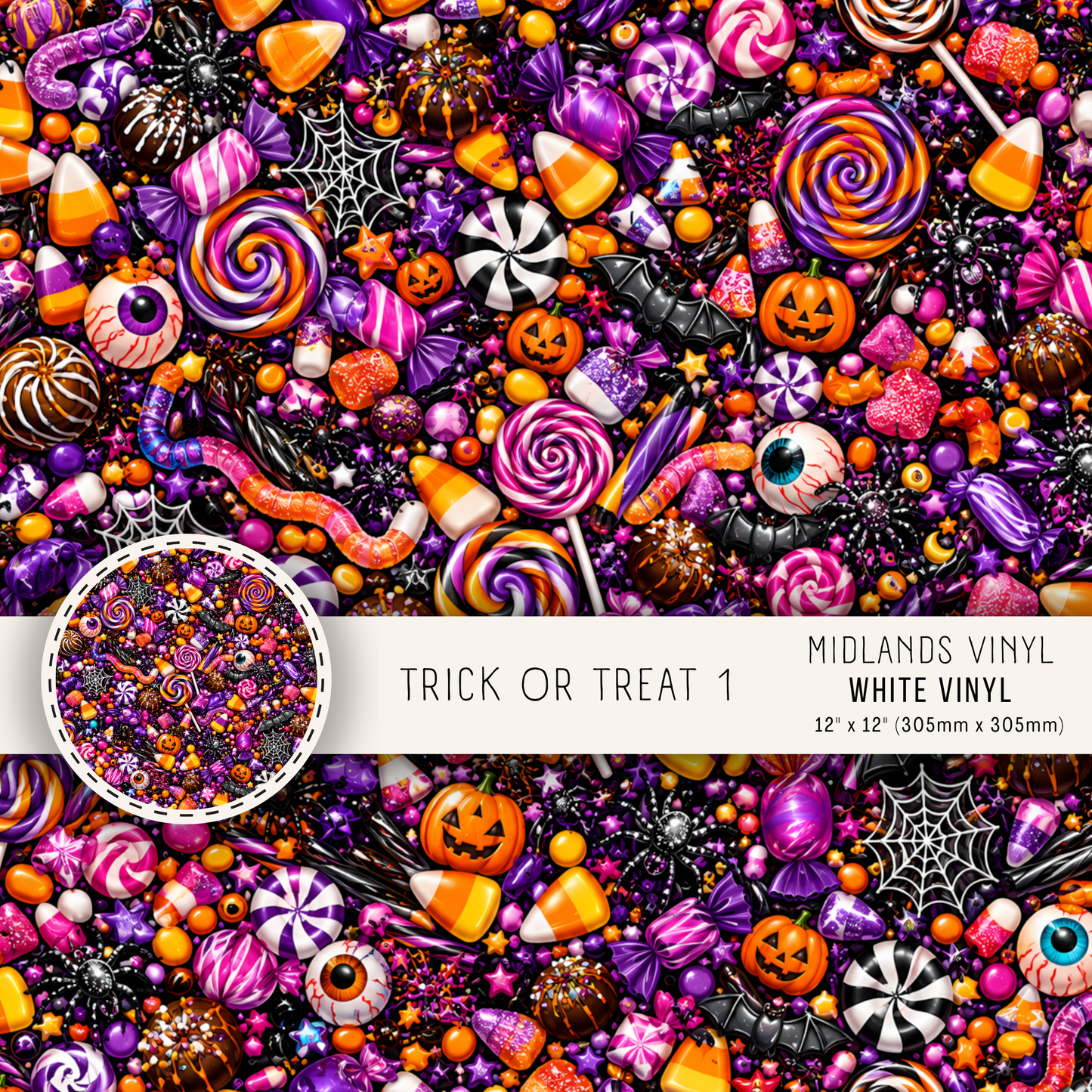 TRICK OR TREAT  - ASSORTED PATTERNS/SIZES