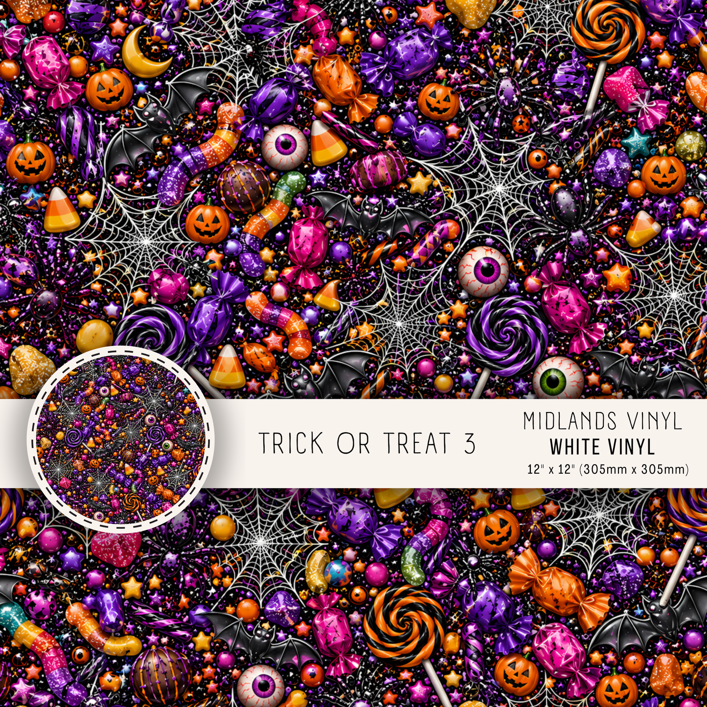 TRICK OR TREAT  - ASSORTED PATTERNS/SIZES