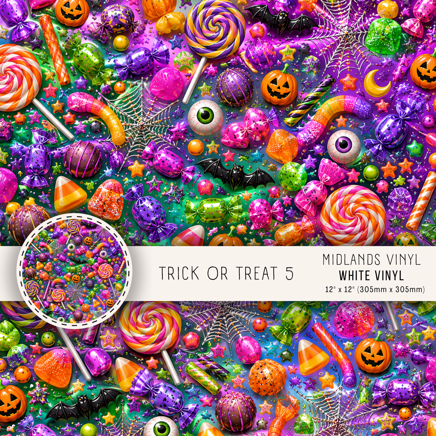 TRICK OR TREAT  - ASSORTED PATTERNS/SIZES