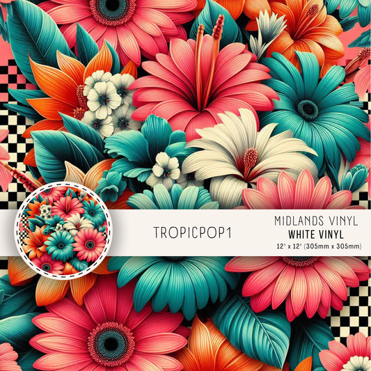 TROPIC POP COLLECTION - ASSORTED PATTERNS/SIZES