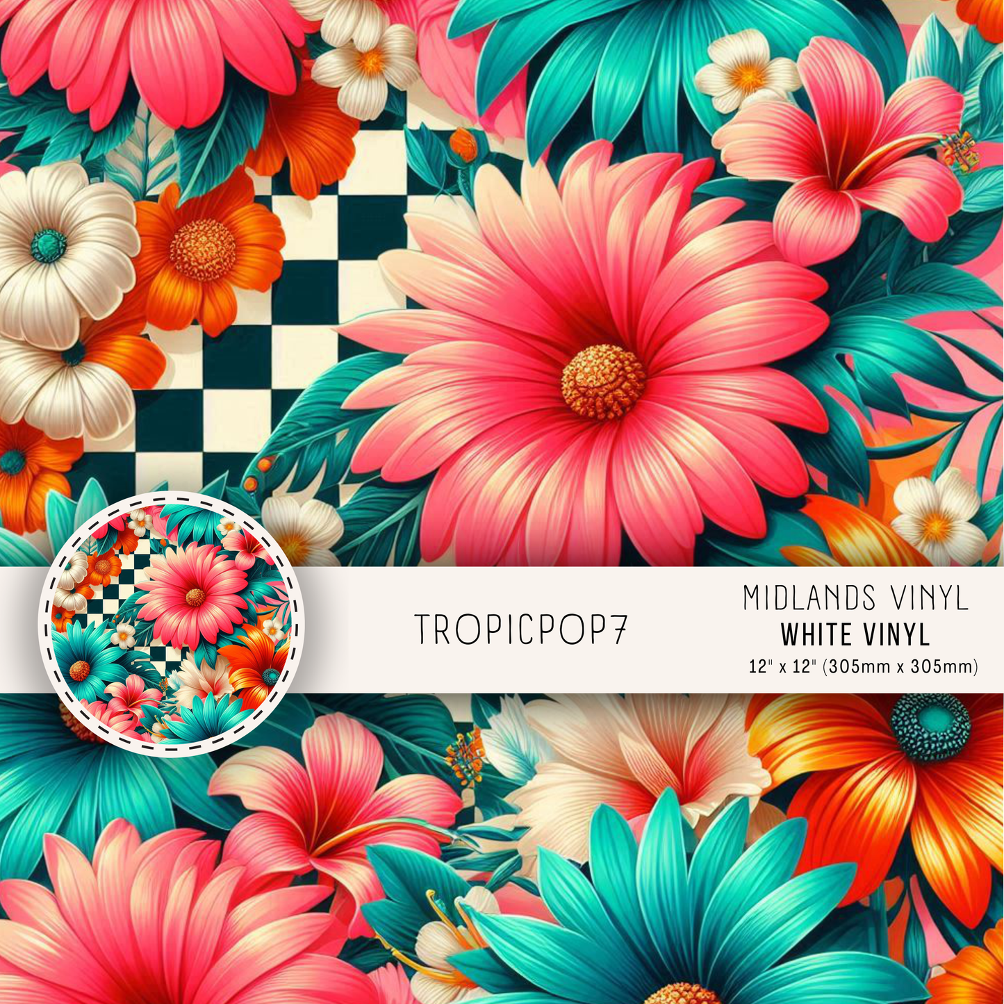 TROPIC POP COLLECTION - ASSORTED PATTERNS/SIZES