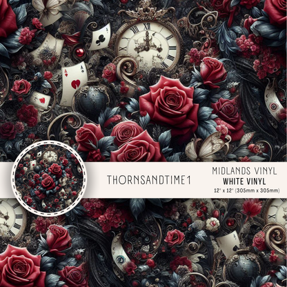 THORNS & TIME COLLECTION - ASSORTED PATTERNS/SIZES