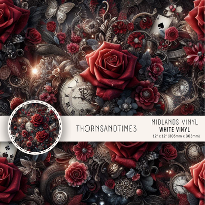 THORNS & TIME COLLECTION - ASSORTED PATTERNS/SIZES