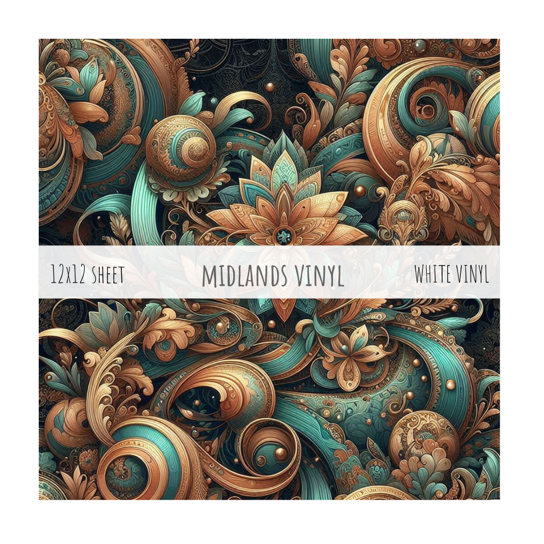 TEAL WHISPERS COLLECTION - ASSORTED PATTERNS