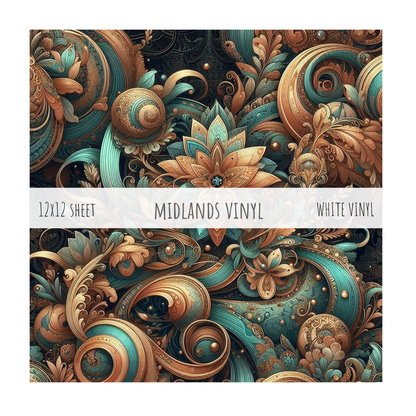 TEAL WHISPERS COLLECTION - ASSORTED PATTERNS
