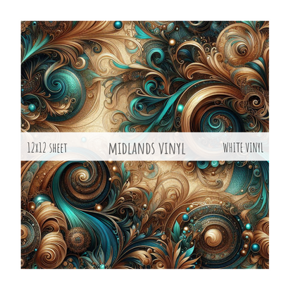 TEAL WHISPERS COLLECTION - ASSORTED PATTERNS