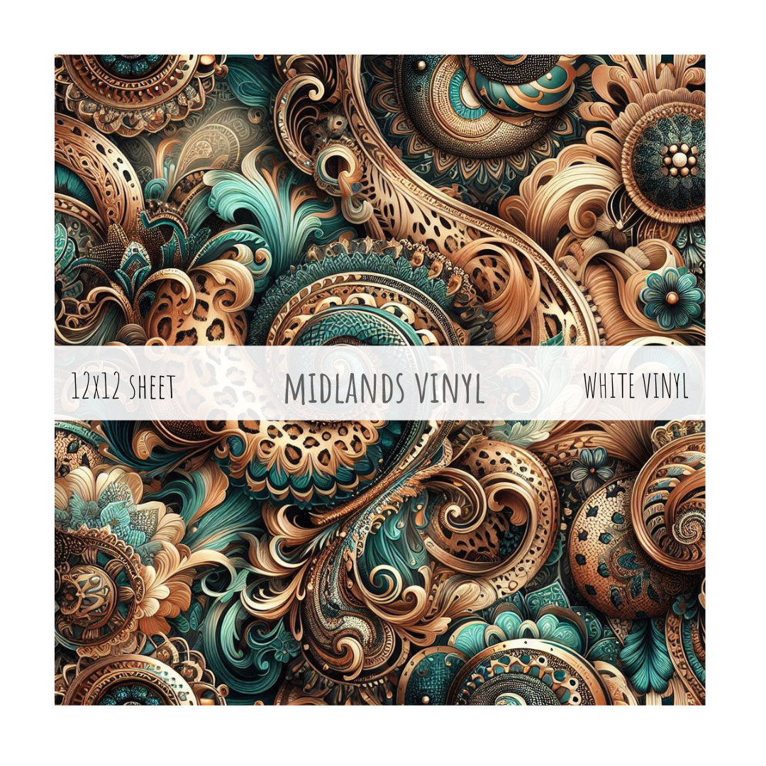 TEAL WHISPERS COLLECTION - ASSORTED PATTERNS
