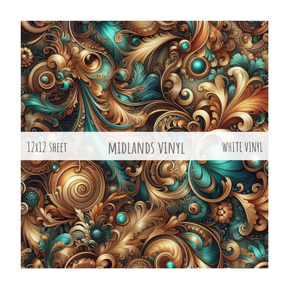 TEAL WHISPERS COLLECTION - ASSORTED PATTERNS