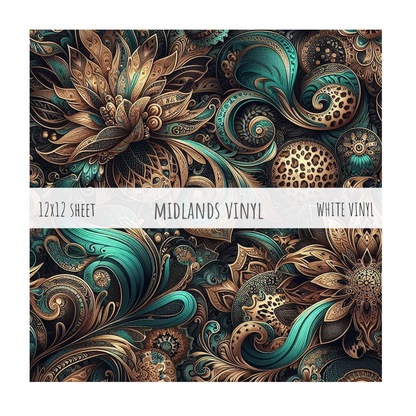 TEAL WHISPERS COLLECTION - ASSORTED PATTERNS