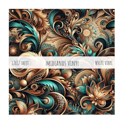 TEAL WHISPERS COLLECTION - ASSORTED PATTERNS