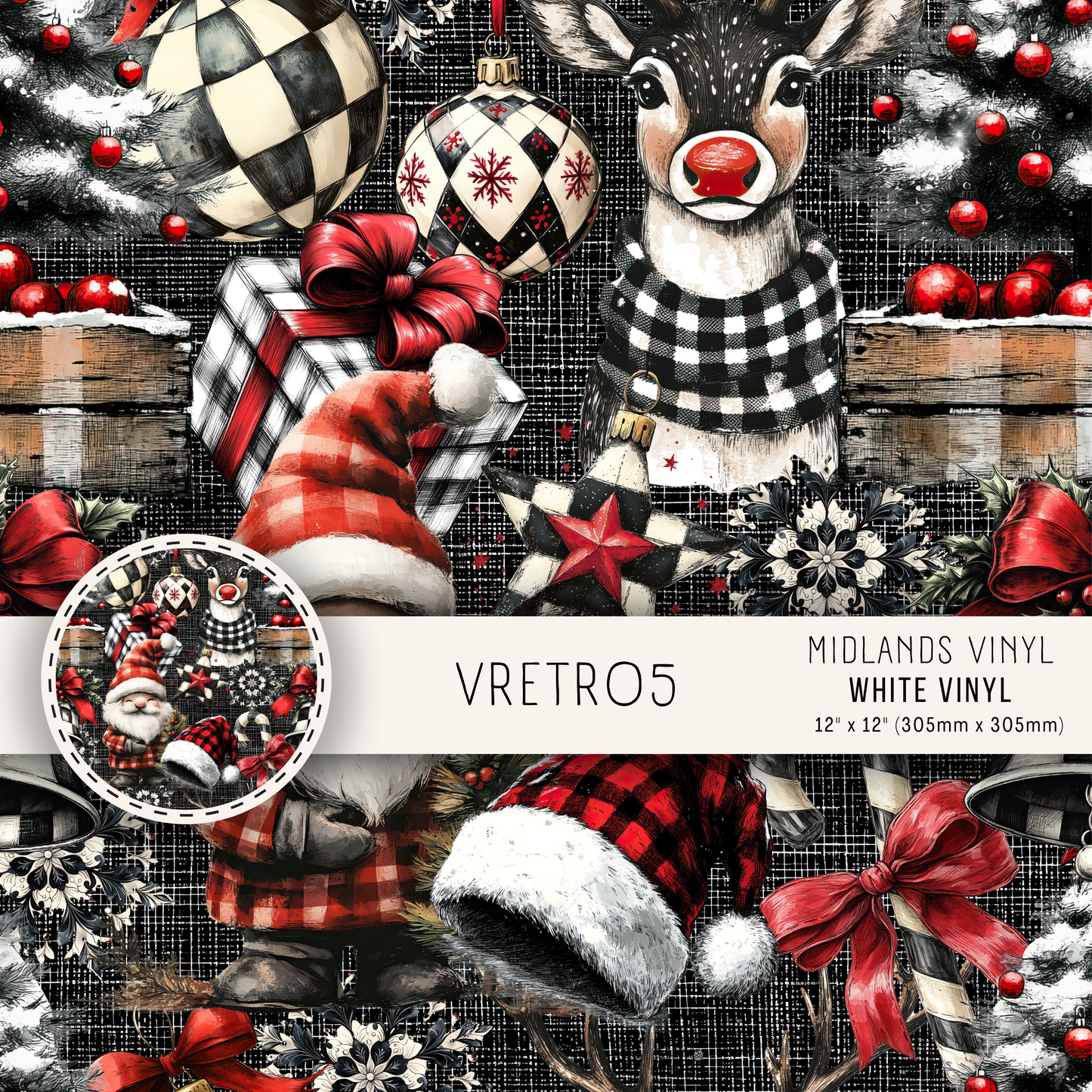 VRETRO COLLECTION - ASSORTED PATTERNS