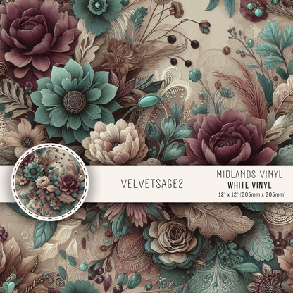 VELVET SAGE COLLECTION - ASSORTED SIZES/PATTERNS