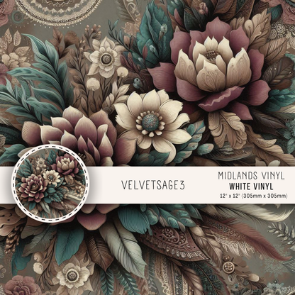 VELVET SAGE COLLECTION - ASSORTED SIZES/PATTERNS