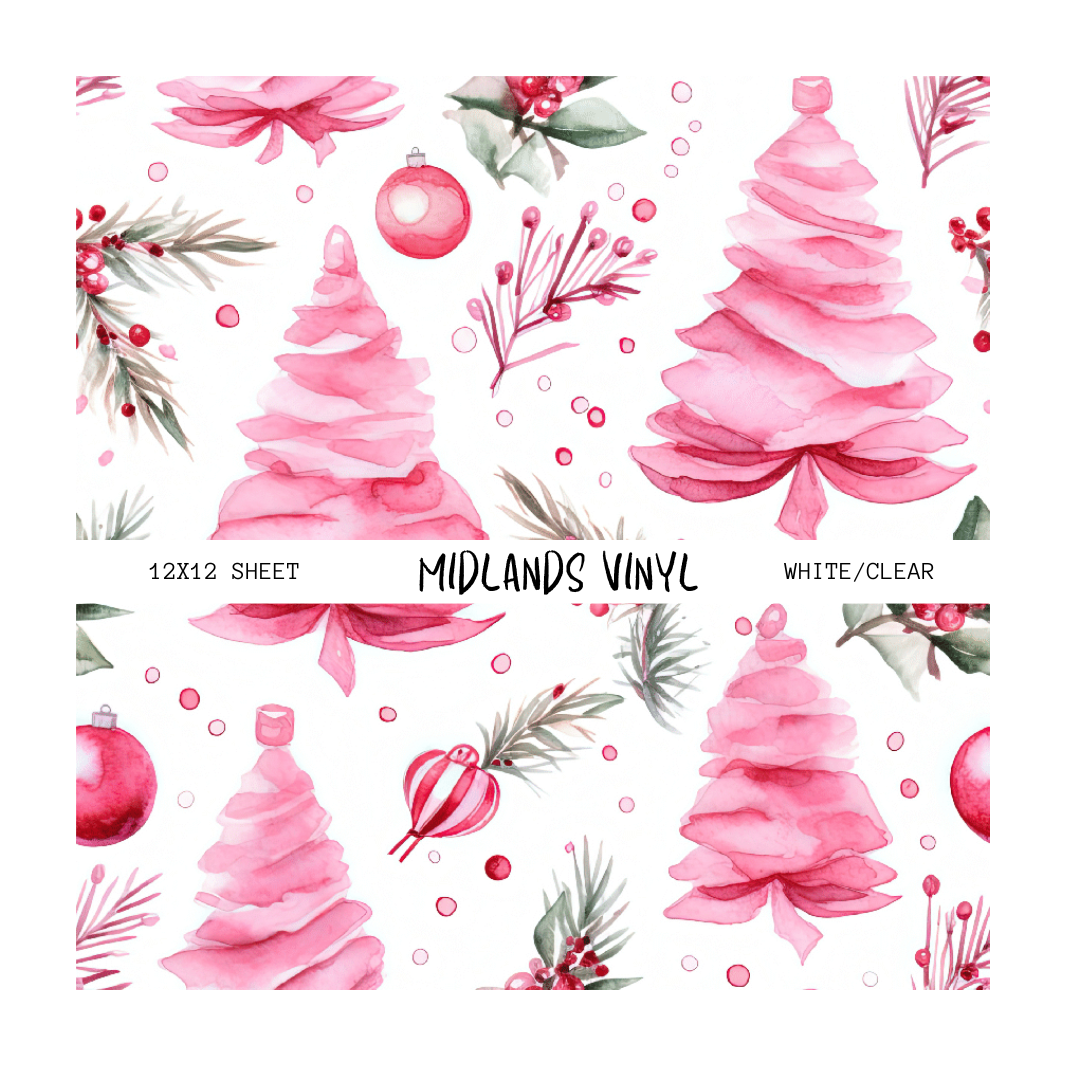 PINK CHRISTMAS - ASSORTED PATTERNS