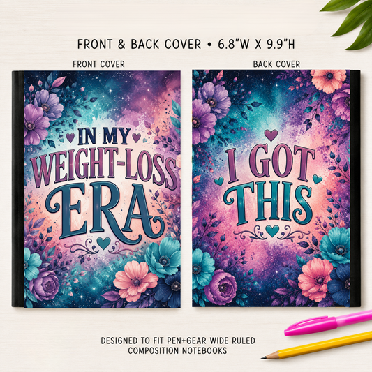 WEIGHT-LOSS ERA COMPOSITION NOTEBOOK VINYL