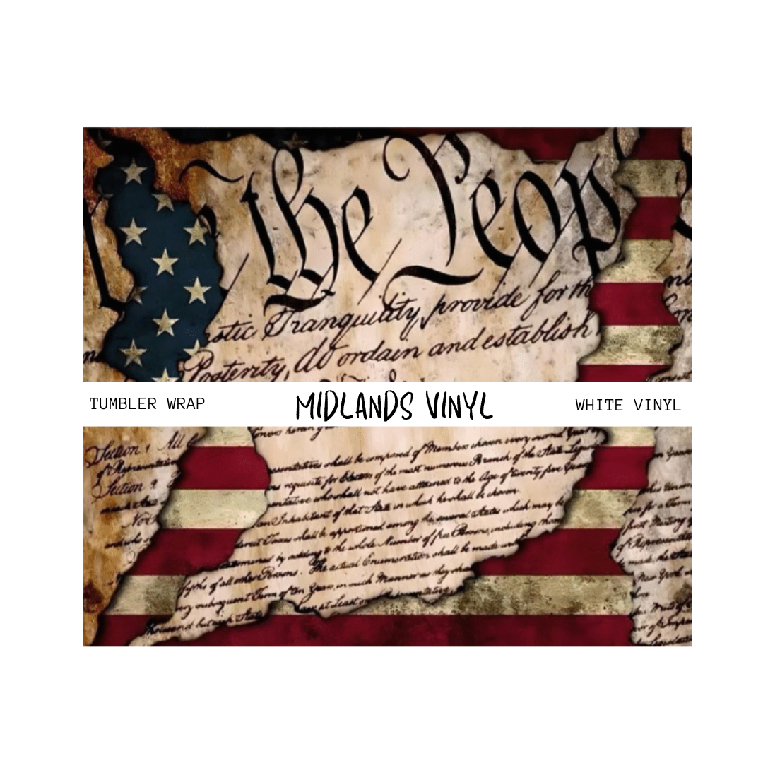 WE THE PEOPLE TUMBLER WRAP