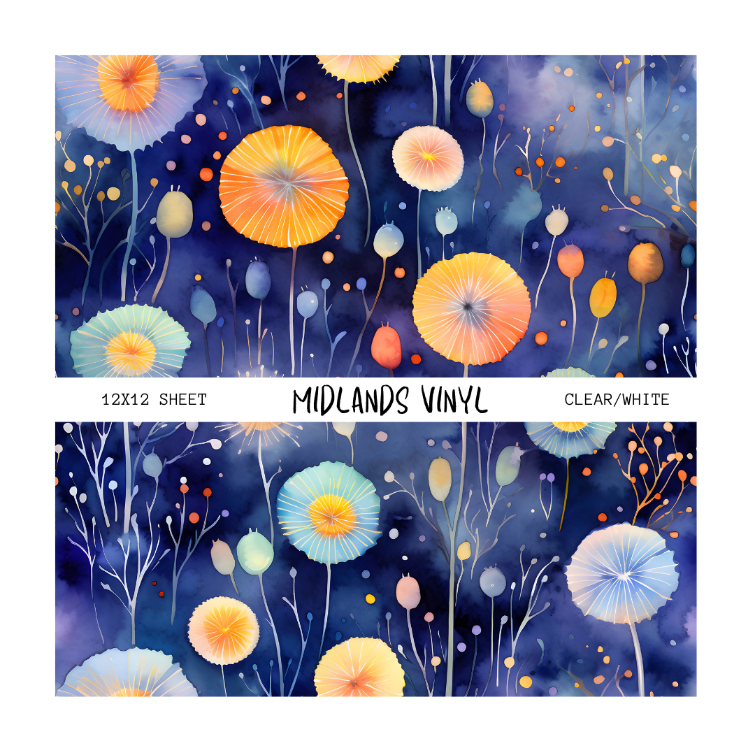 WHIMSICAL DANDELIONS - ASSORTED PATTERNS