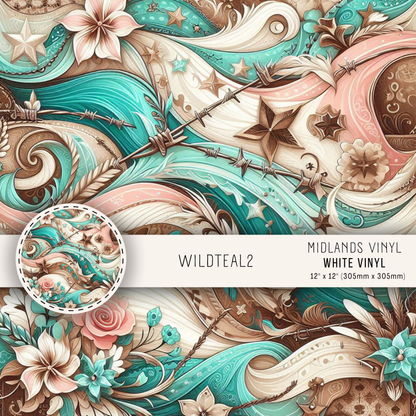 WILD TEAL - ASSORTED PATTERNS/SIZES