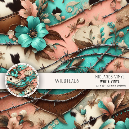 WILD TEAL - ASSORTED PATTERNS/SIZES