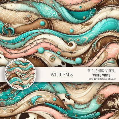 WILD TEAL - ASSORTED PATTERNS/SIZES