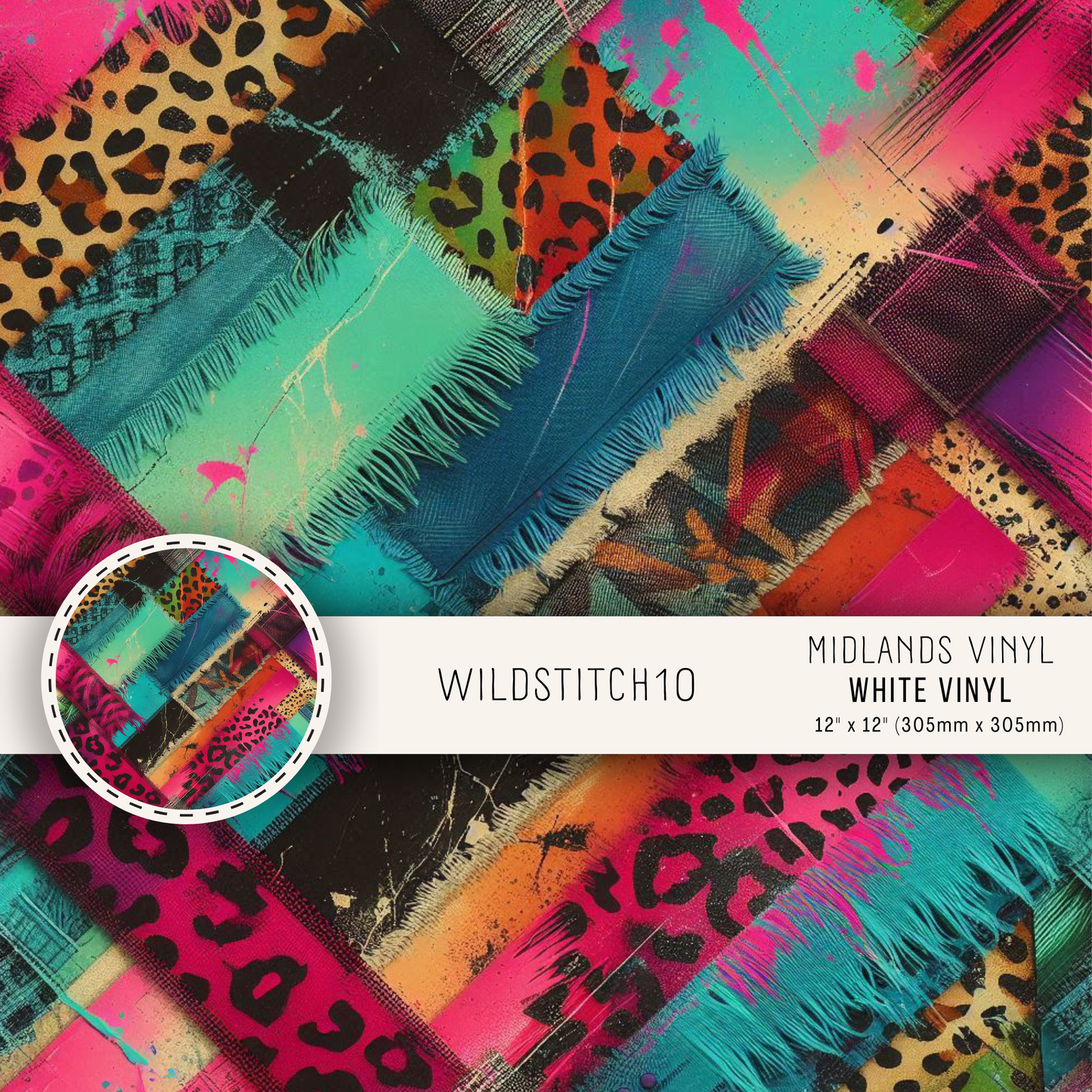WILD STITCH COLLECTION - ASSORTED SIZES/PATTERNS