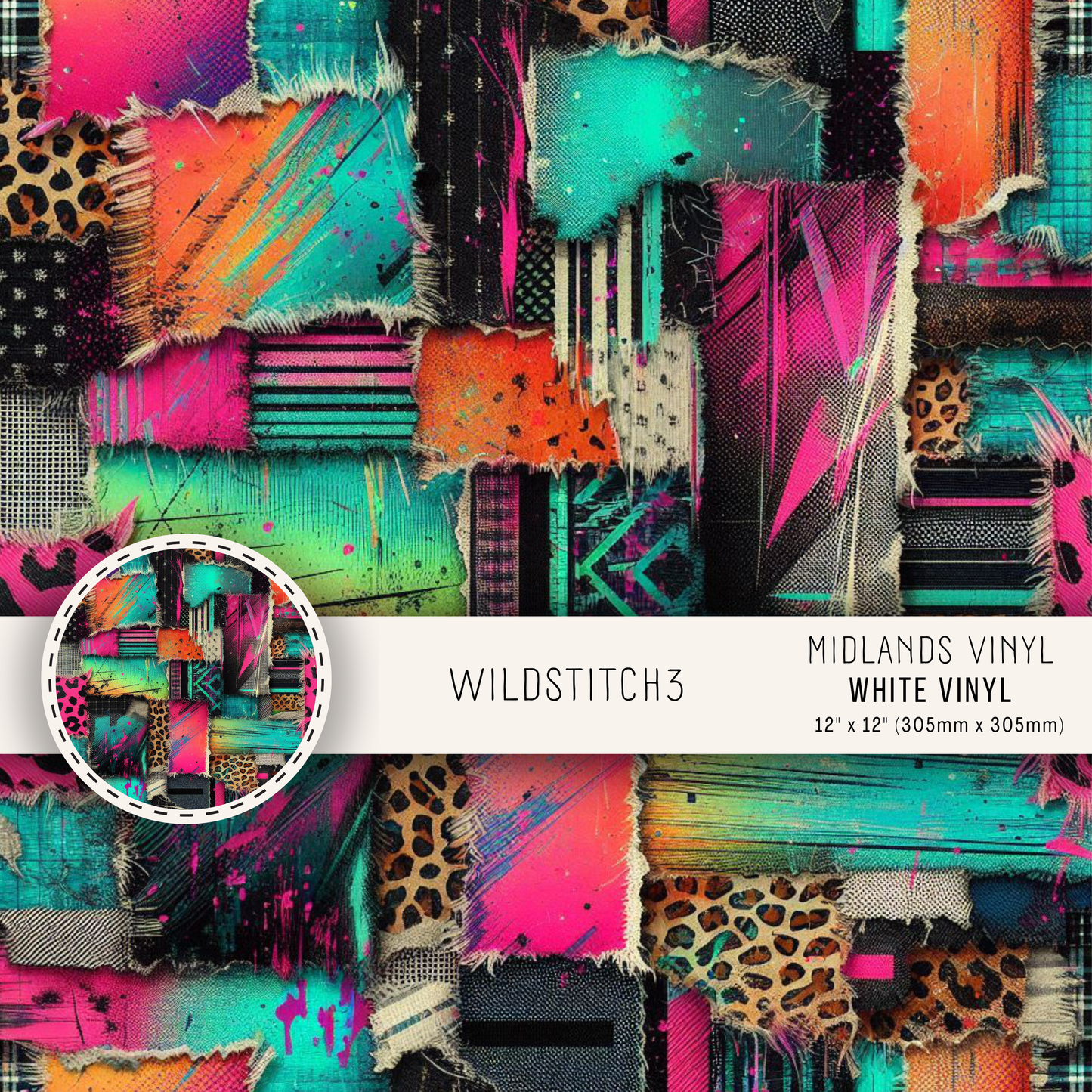 WILD STITCH COLLECTION - ASSORTED SIZES/PATTERNS