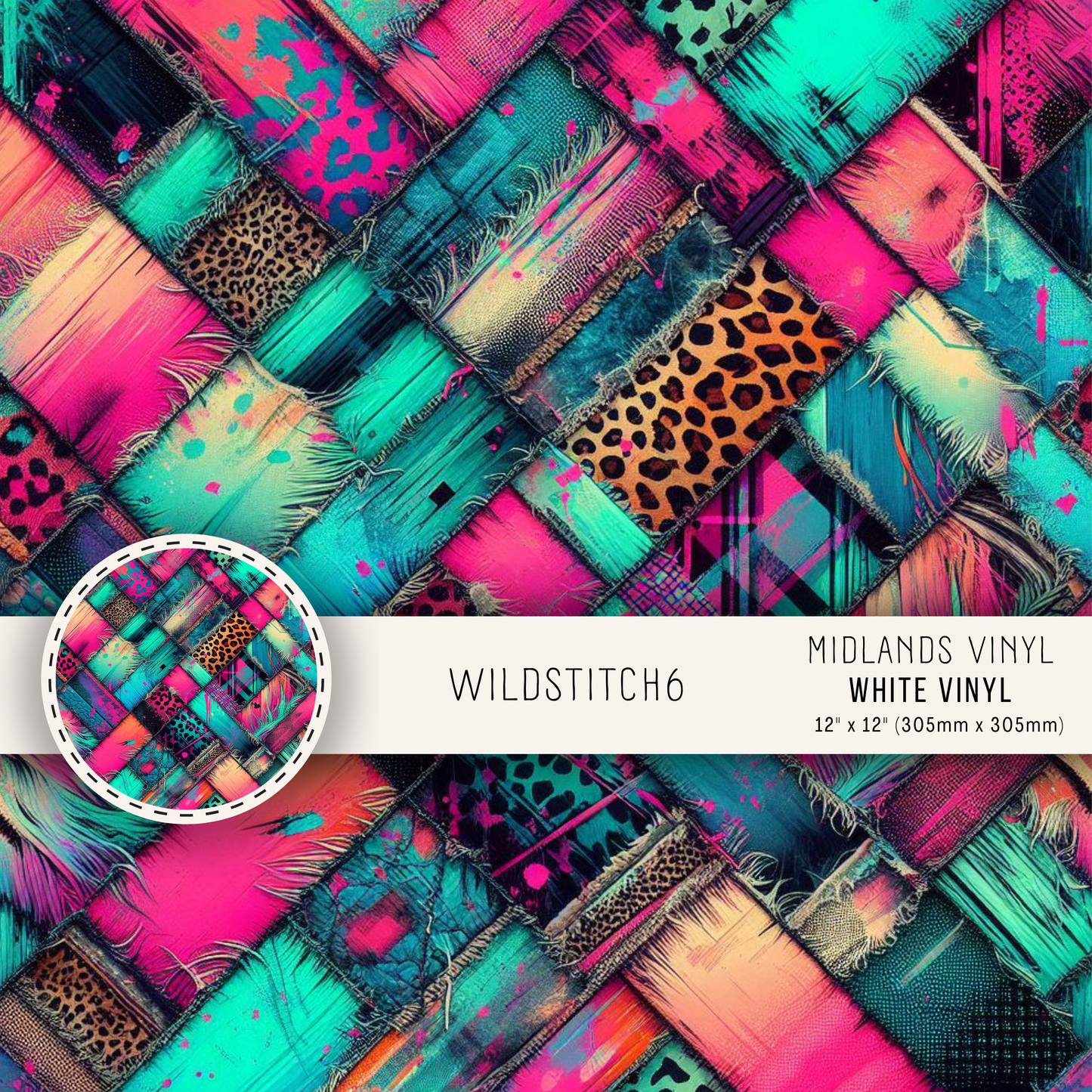 WILD STITCH COLLECTION - ASSORTED SIZES/PATTERNS